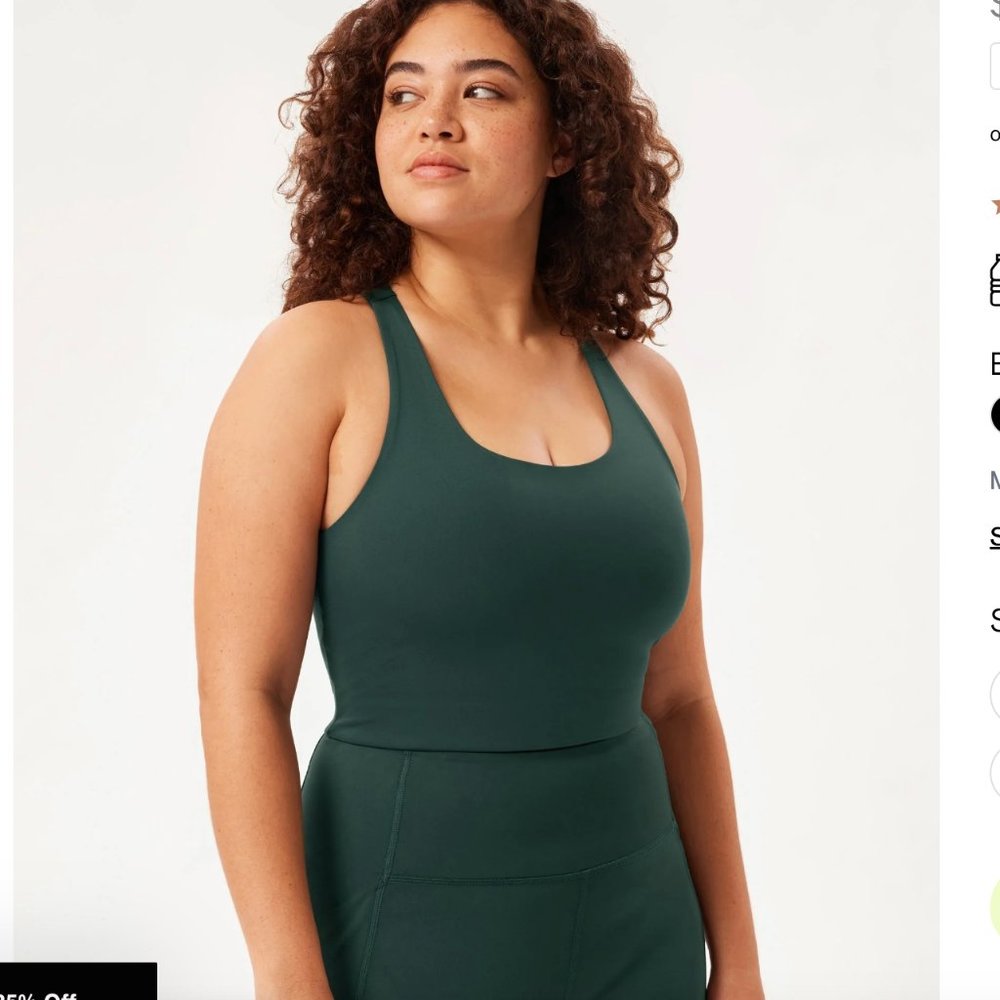 Girlfriend Collective Paloma Racerback Bra